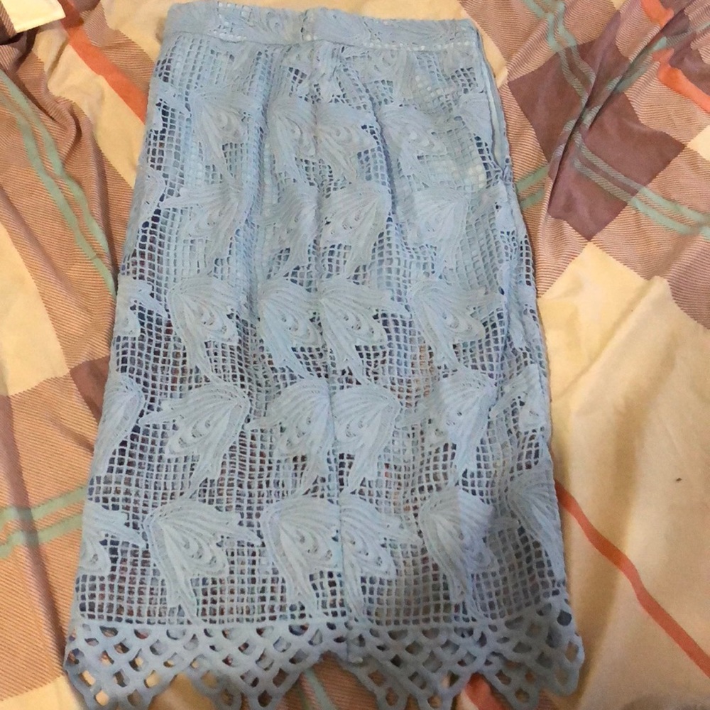 J.O.A blue skirt